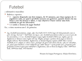 É Uma Partida de Futebol - SKank, PDF, Futebol