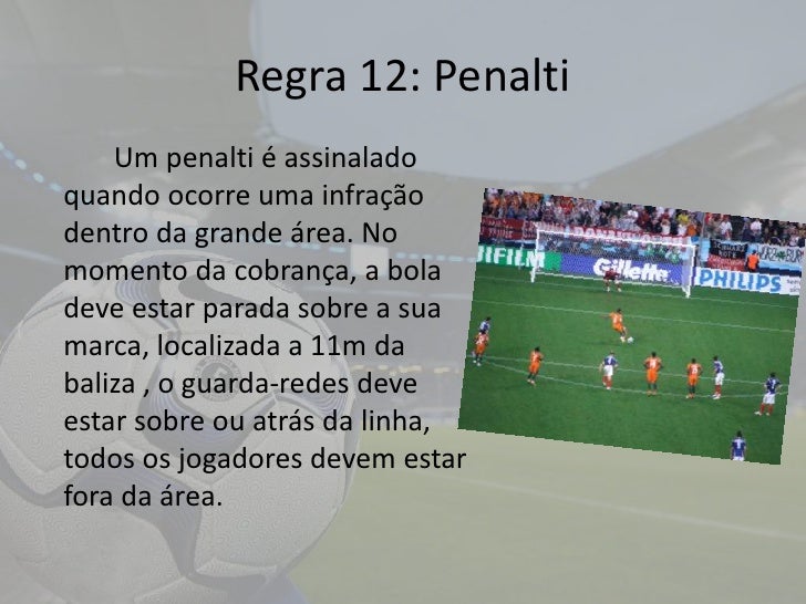 Qual é a regra do pênalti? – techarex.net