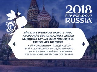 Vinheta da TV Copa do Mundo FIFA Rússia 2018 - 2018 FIFA World Cup