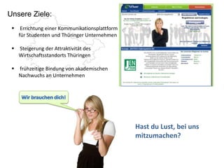 Kooperationen mit zahlreichen Partnern aus dem Bildungsbereich (Bildungsportal, Thüringer Koordinierungsstelle Naturwissenschaft und Technik)