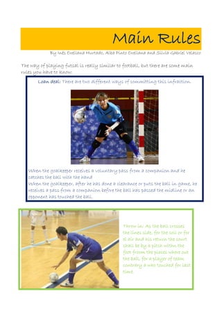 What is futsal - the most important futsal rules, What is futsal - the  most important rules & facts