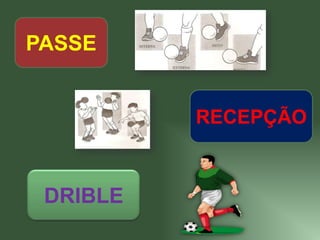 PASSE

RECEPÇÃO

DRIBLE

 
