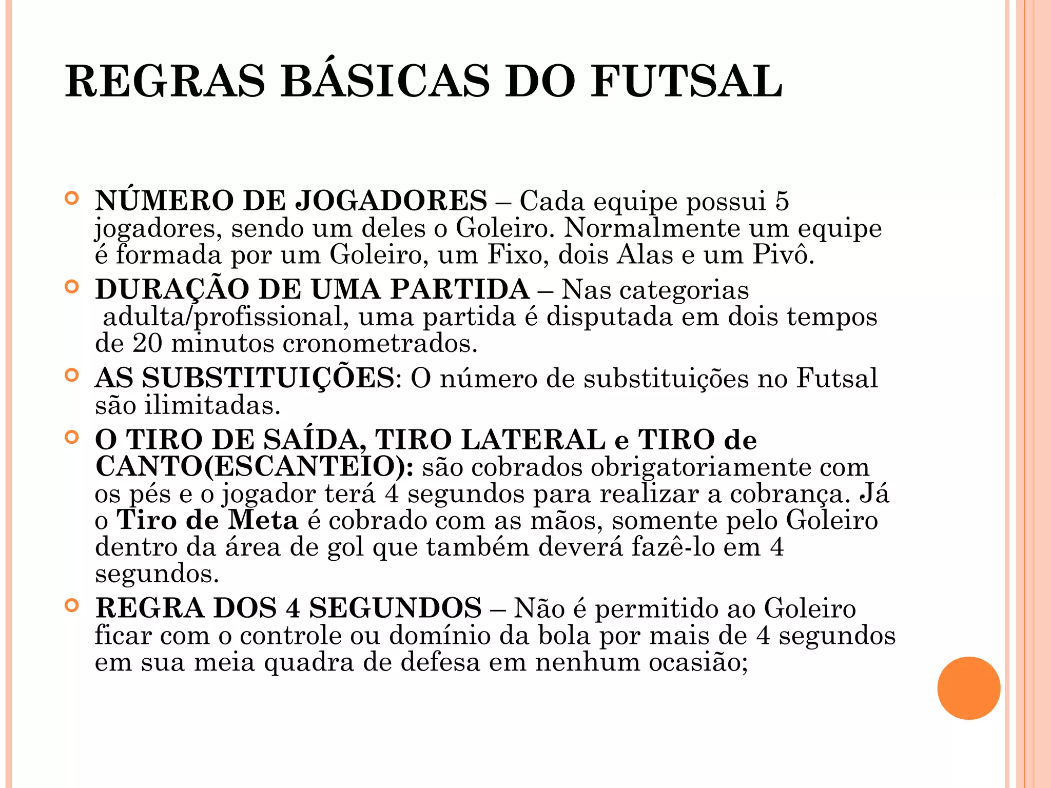 Futsal | PPT