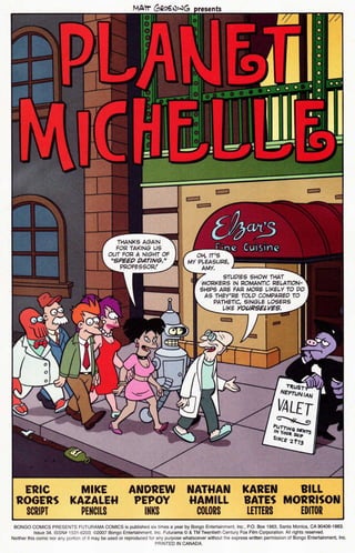 Futurama comics 34