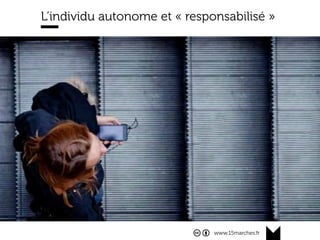 www.15marches.fr
L’individu autonome et « responsabilisé »
 