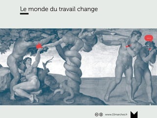www.15marches.fr
Le monde du travail change
www.15marches.fr
 