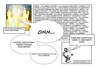 Future Conferences Geoff