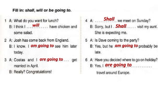 will
am going to
are going to
Shall
are going to
am going to
Shall
 