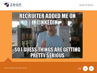 S UCCE S S ! 
Future Healthcare Executives 34 
 