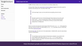 https://developers.google.com/web/updates/2013/10/Flexbox-layout-isn-t-slow?hl=en
 