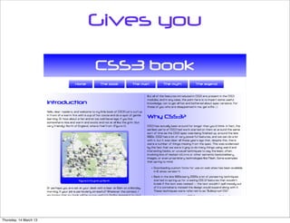 Gives you




Thursday, 14 March 13
 