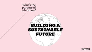Sustainability Human Well Being And The Future Of Education Pptx