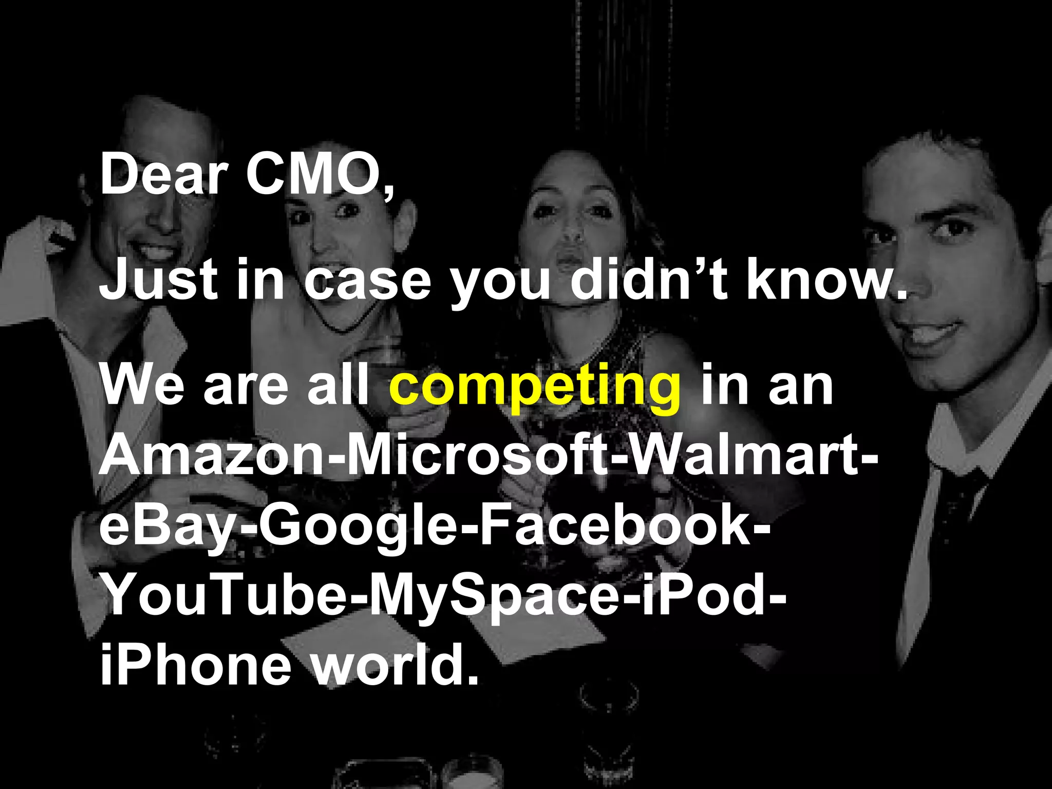 Future of Marketing MBA Lecture - Part One