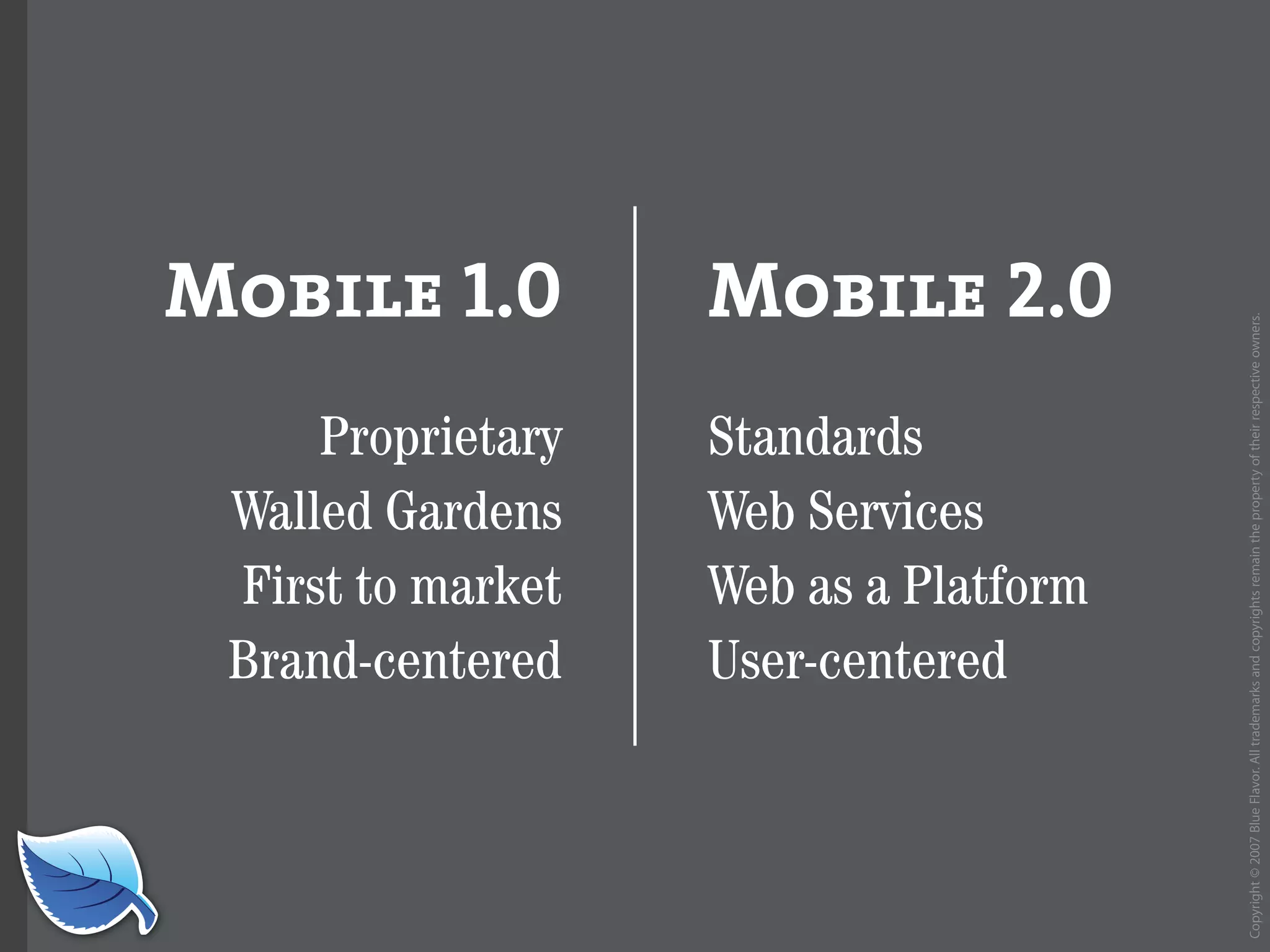Future of Mobile iPhone Presentation