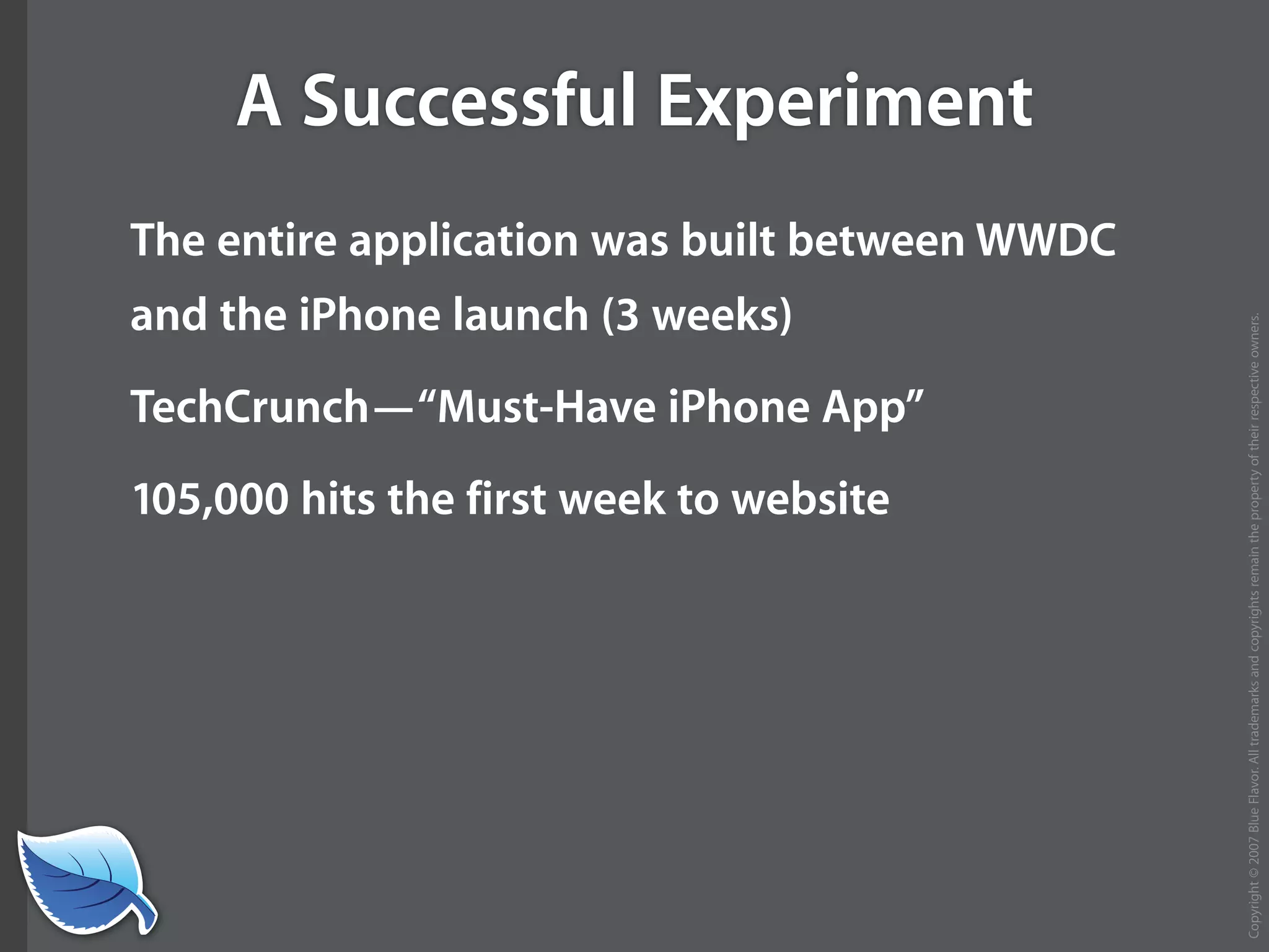 Future of Mobile iPhone Presentation