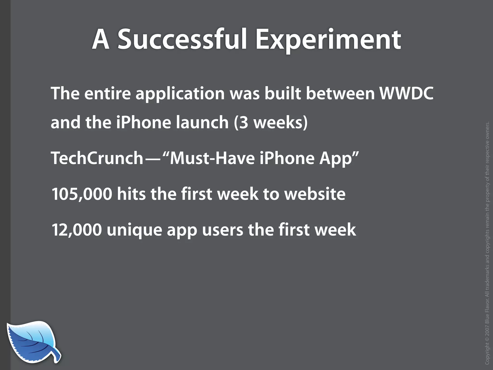 Future of Mobile iPhone Presentation