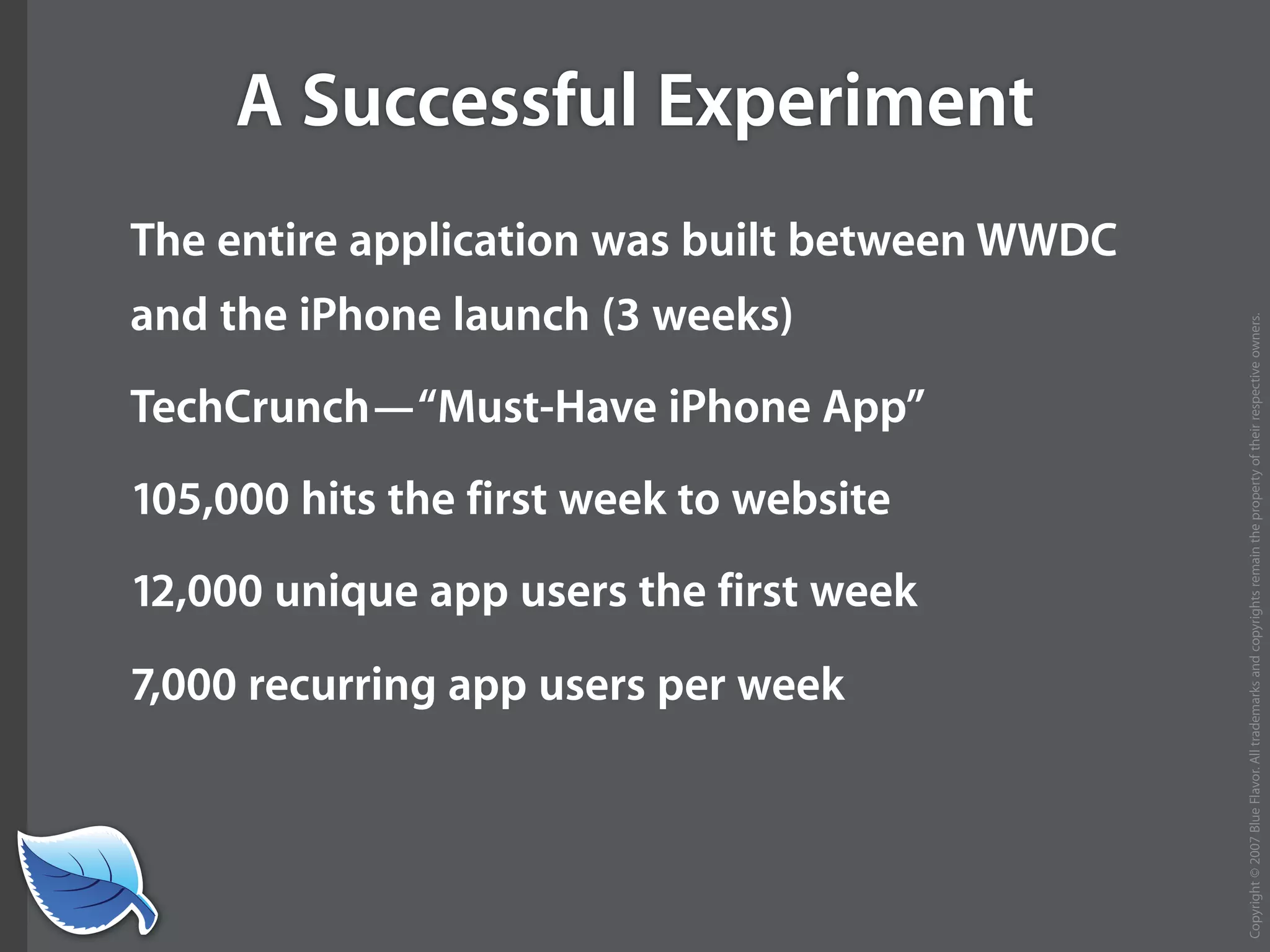 Future of Mobile iPhone Presentation