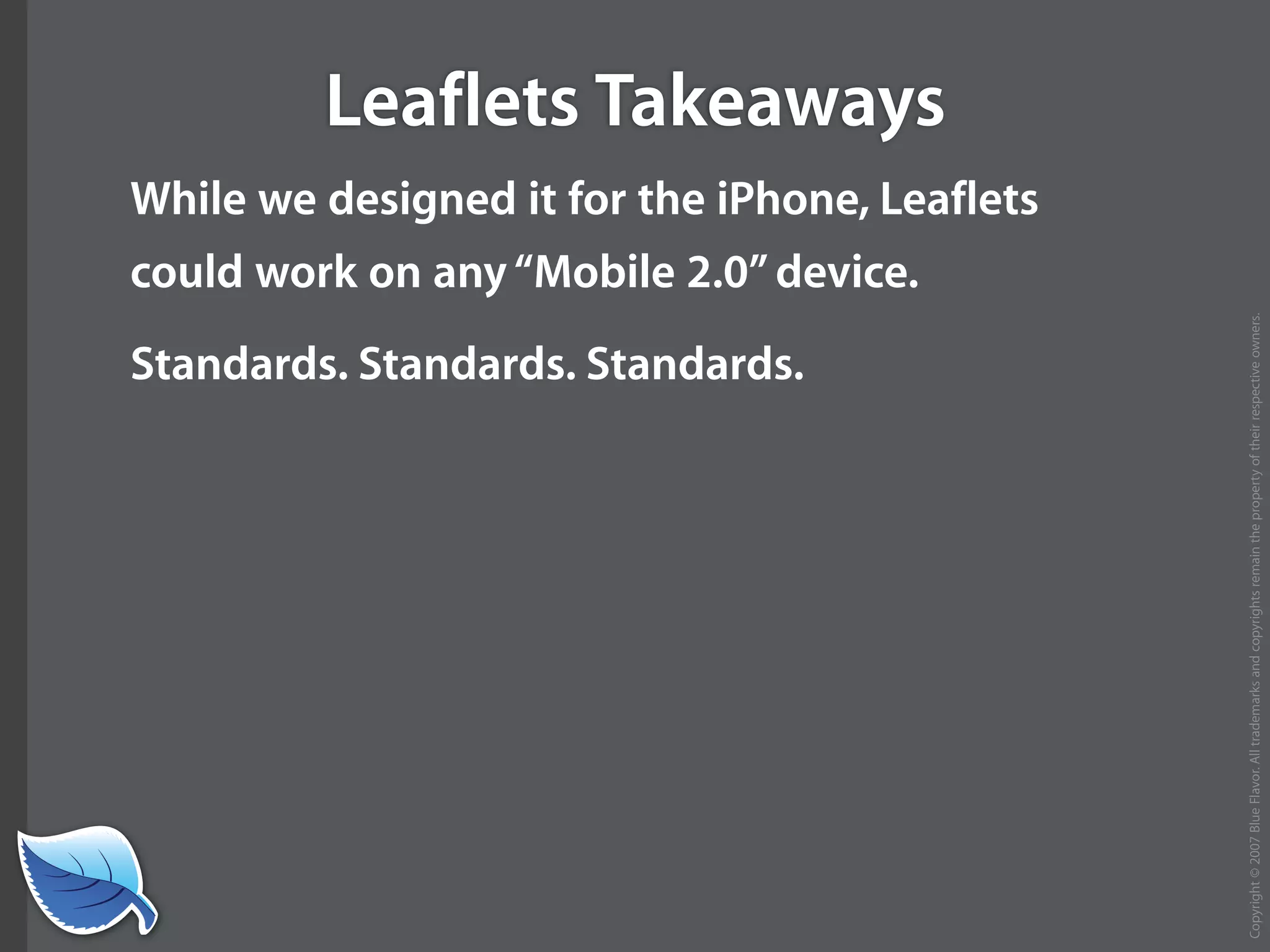 Future of Mobile iPhone Presentation