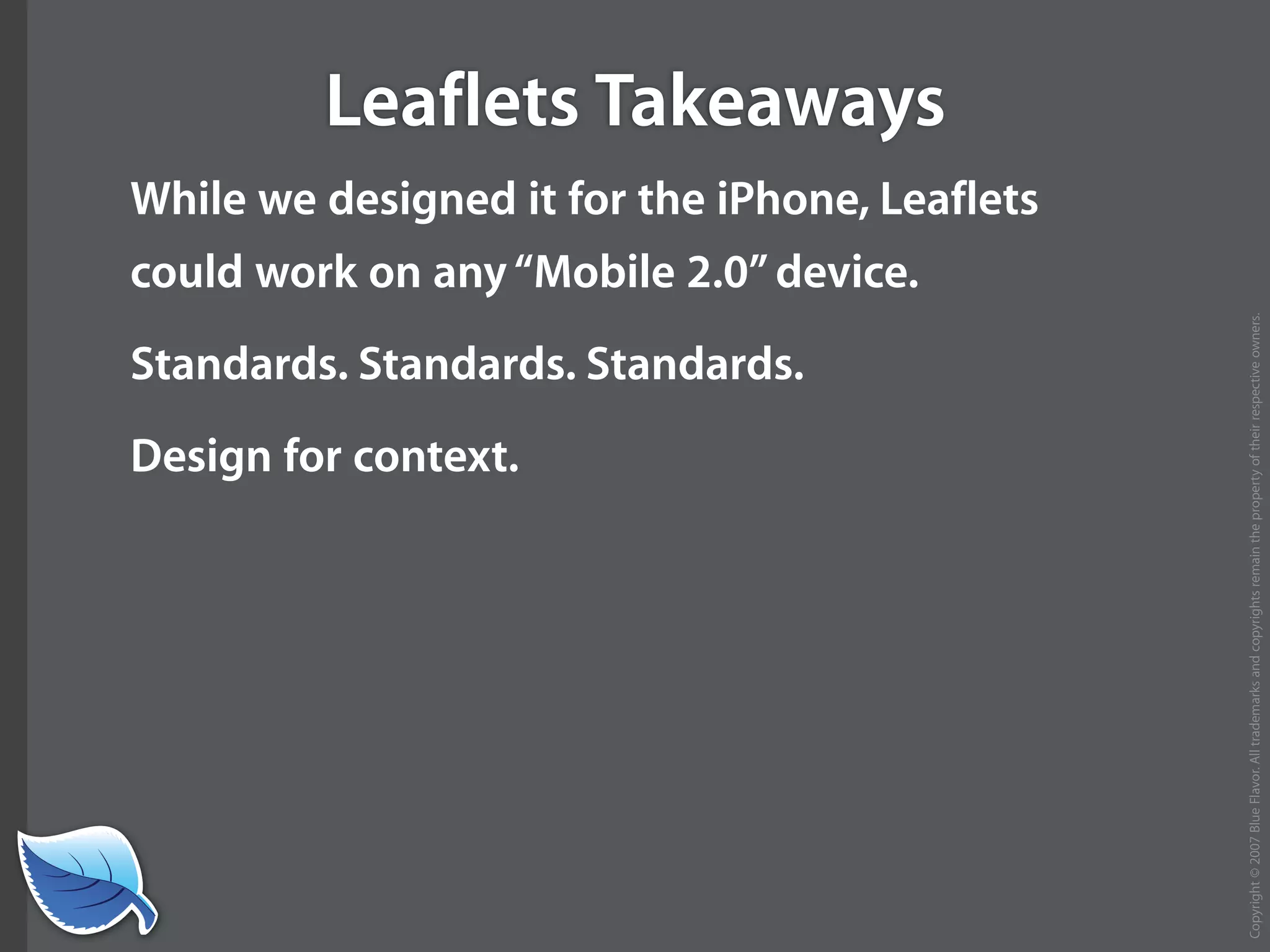 Future of Mobile iPhone Presentation