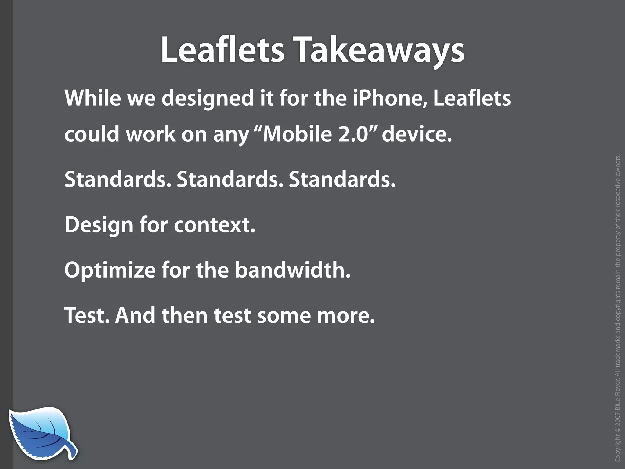 Future of Mobile iPhone Presentation