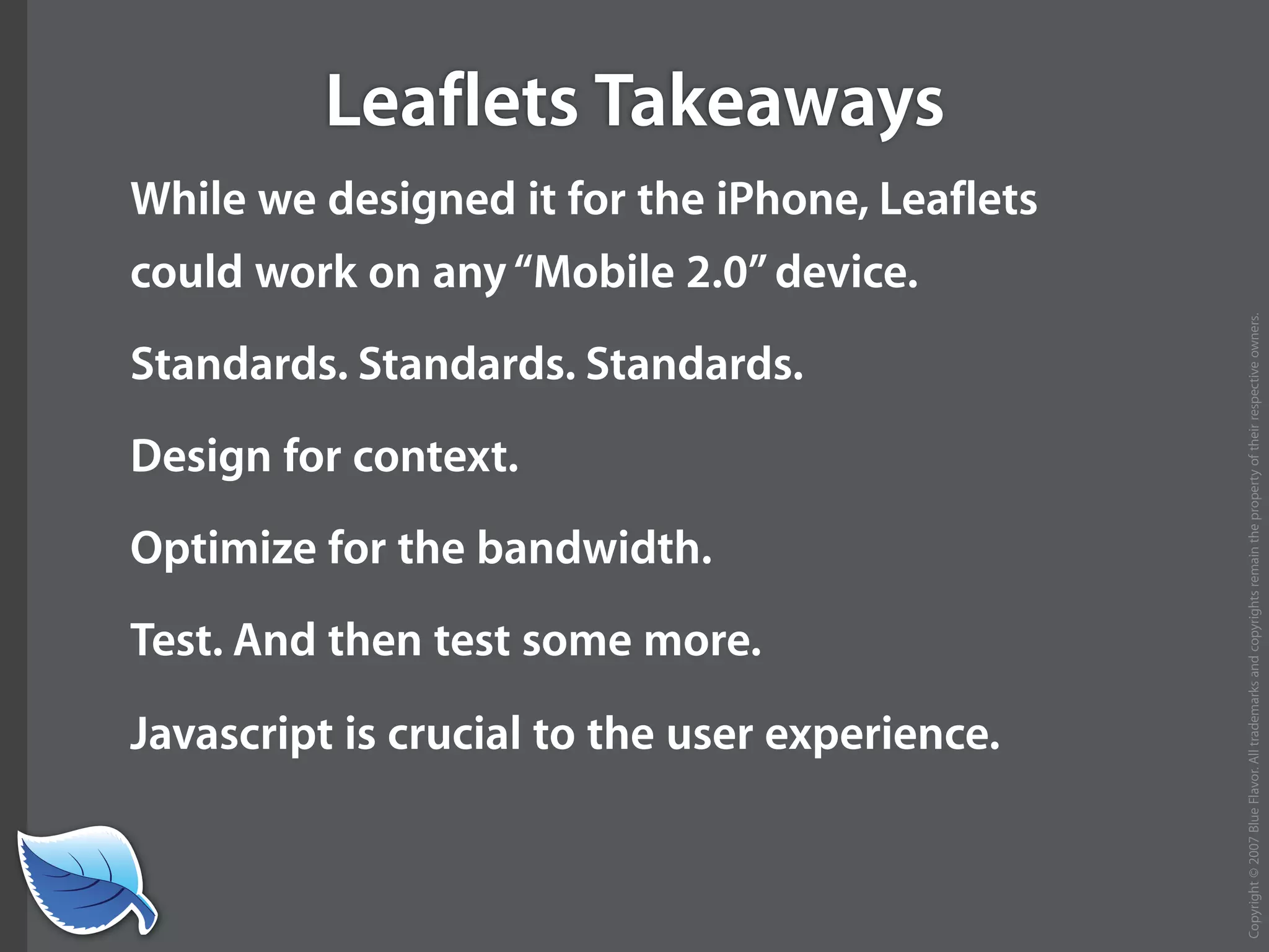 Future of Mobile iPhone Presentation