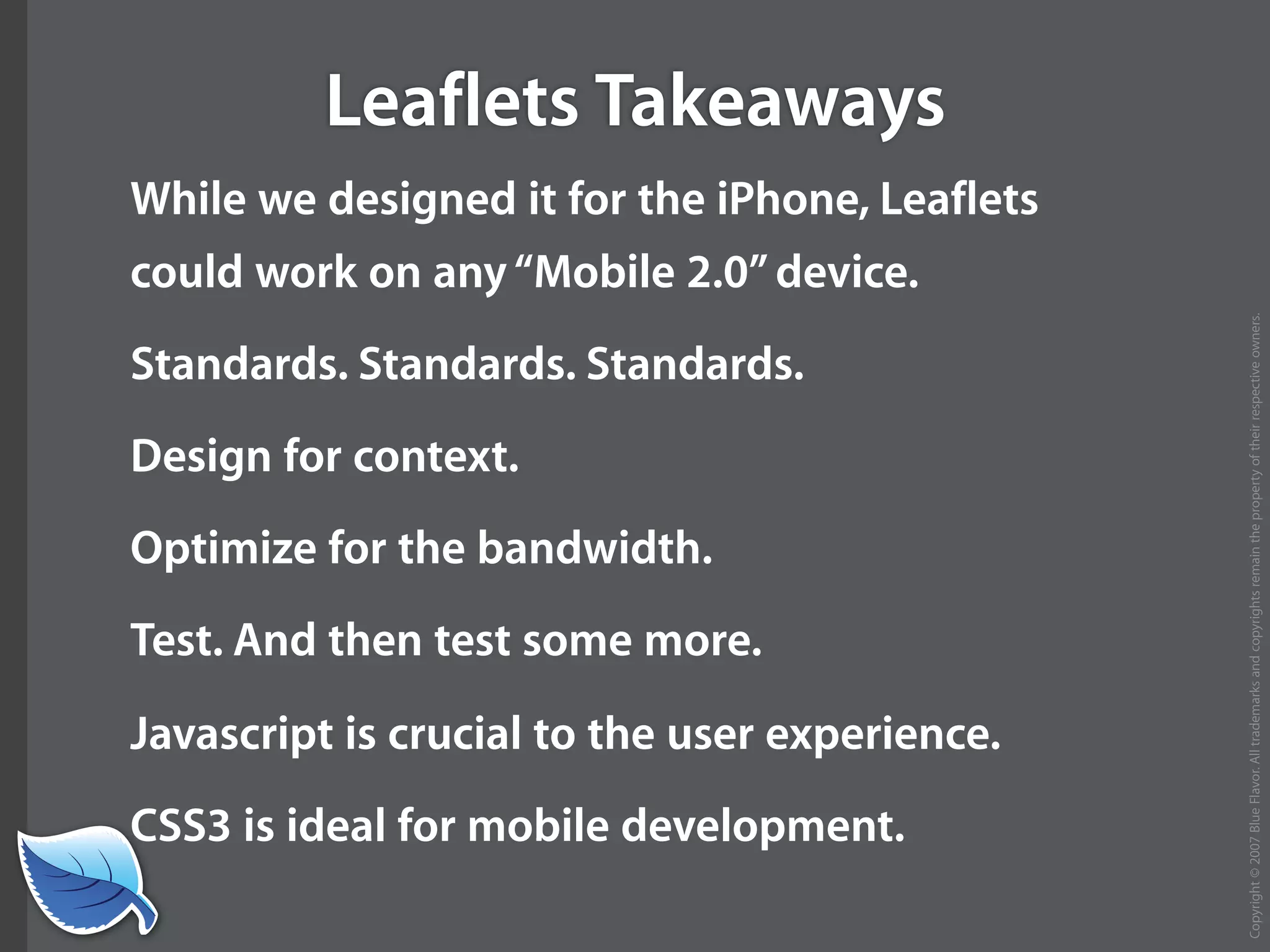 Future of Mobile iPhone Presentation