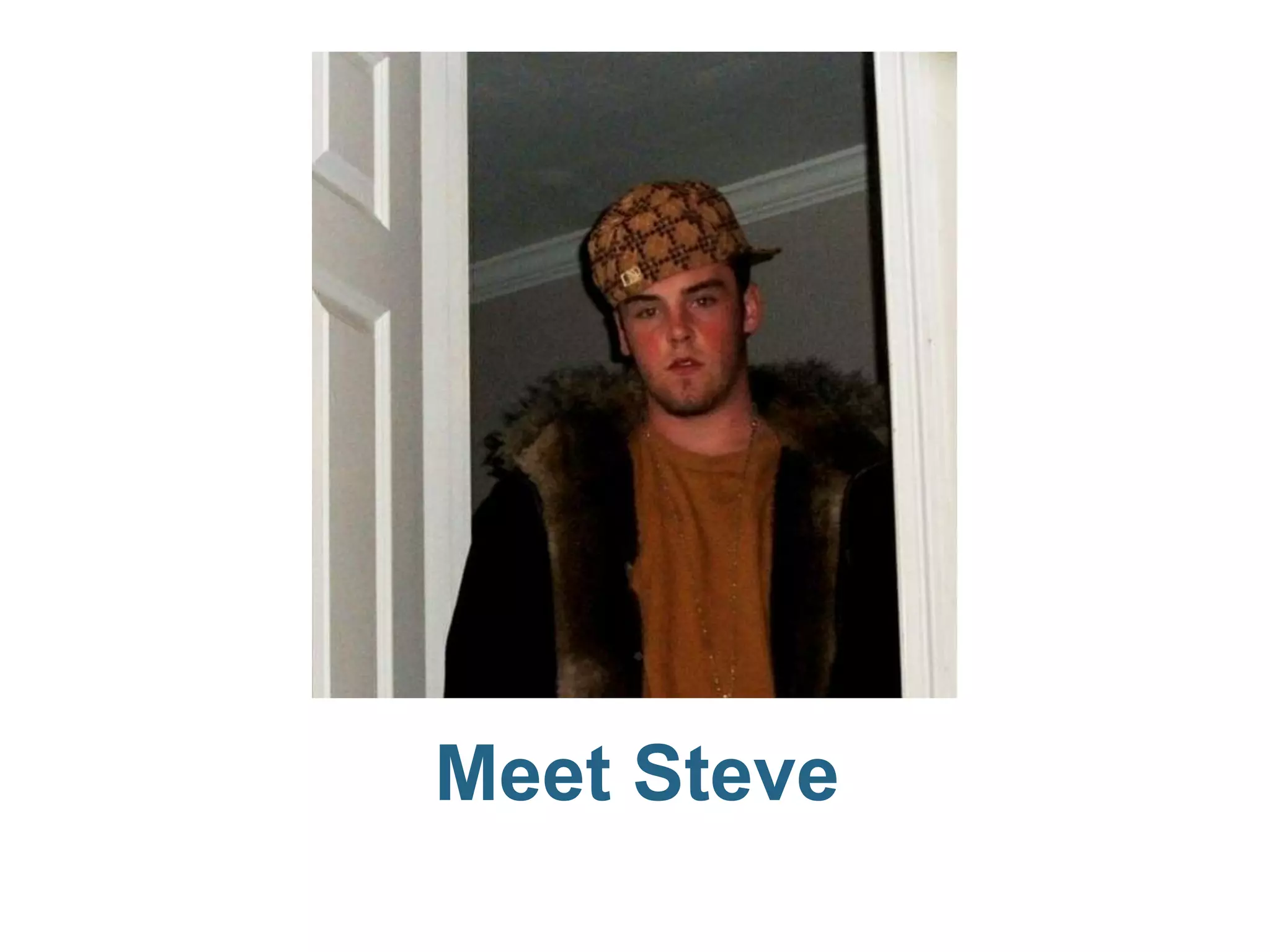 Meet Steve
 