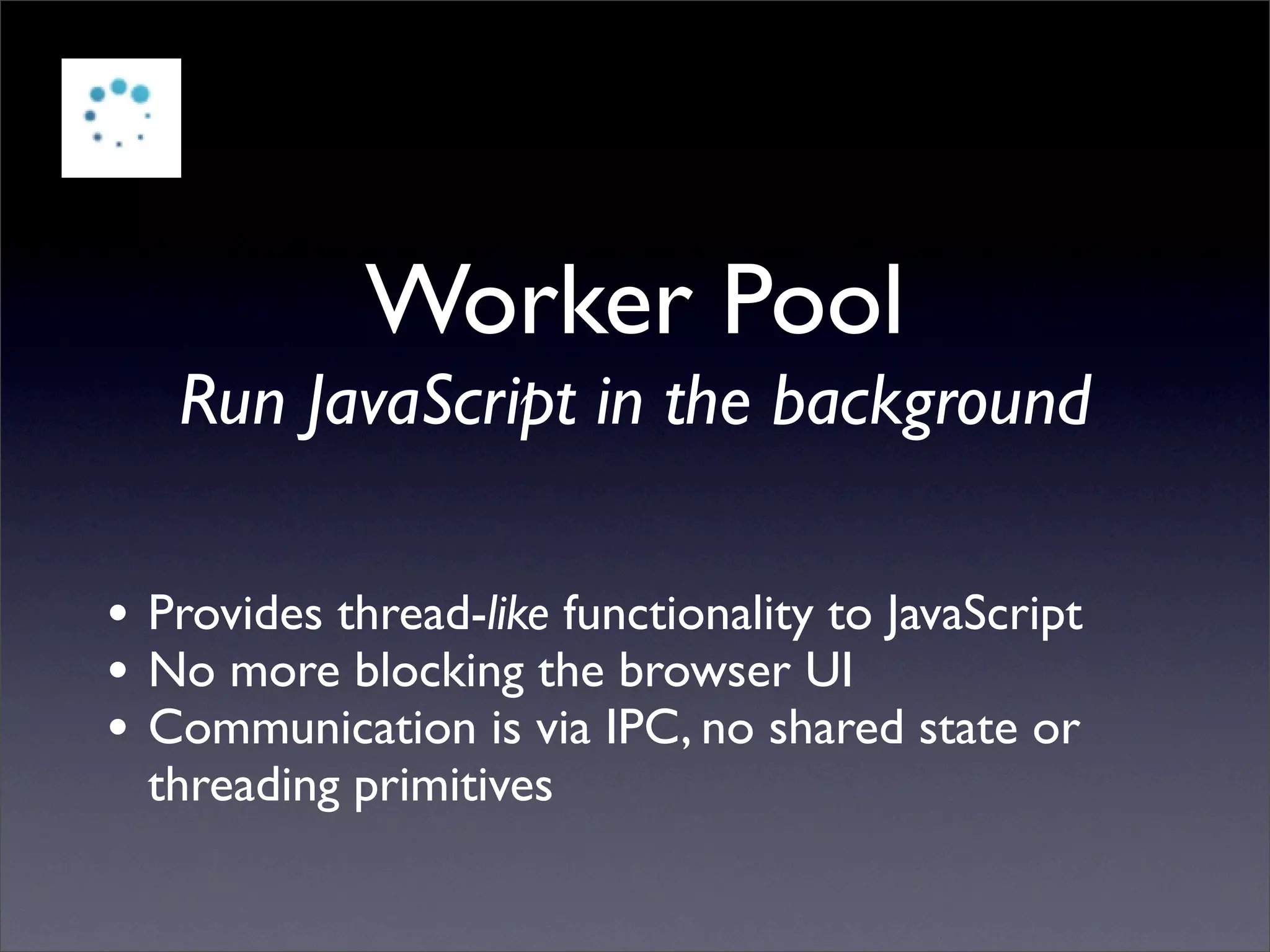 Future of Web Apps: Google Gears