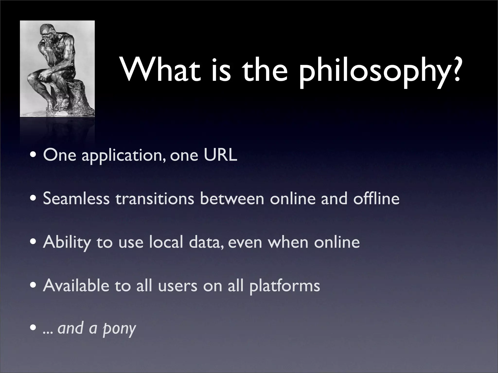 Future of Web Apps: Google Gears