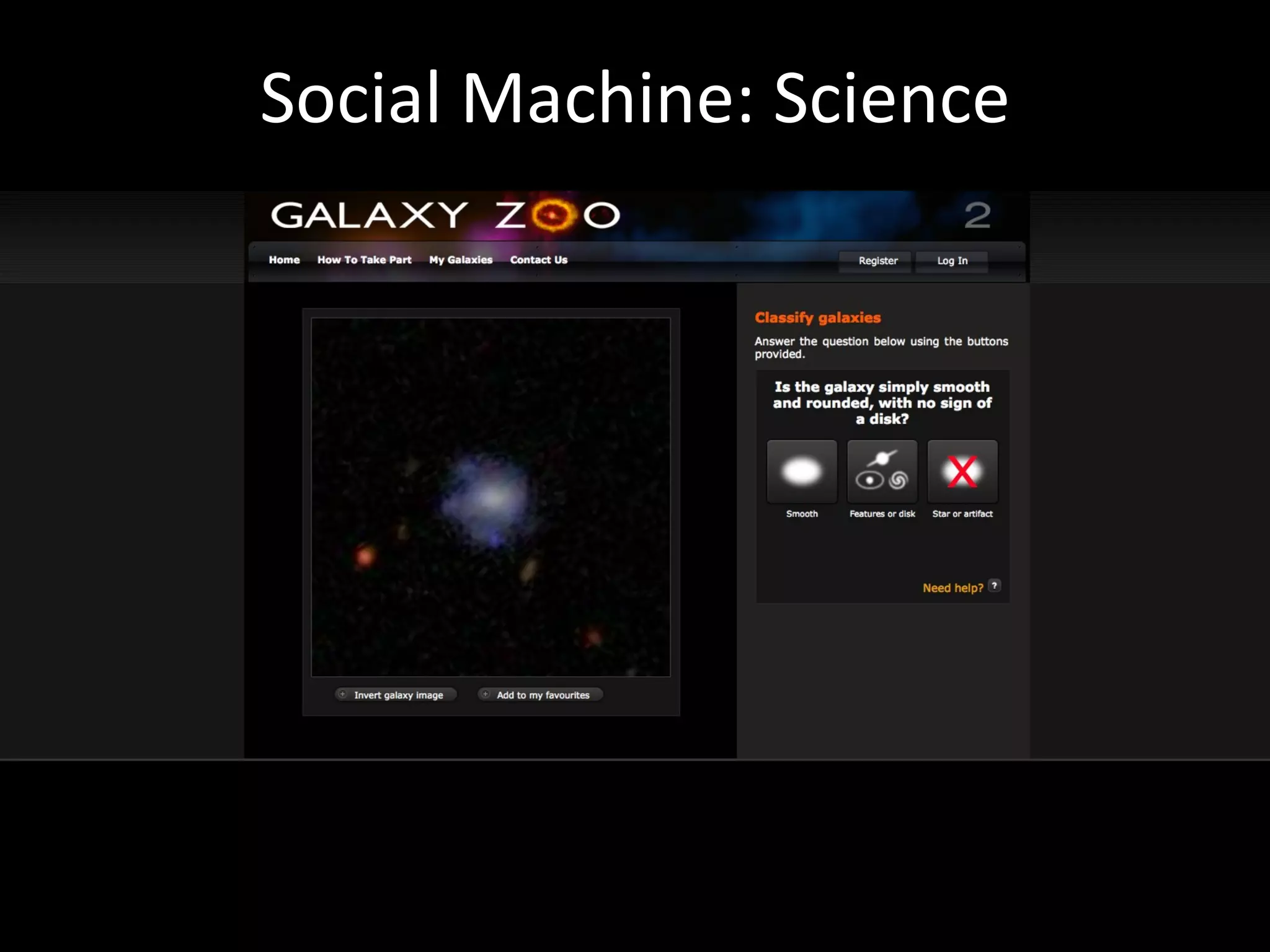 Social Machine: Science 