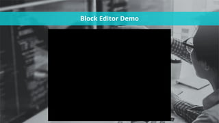 #wpewebinar
Block Editor Demo
 