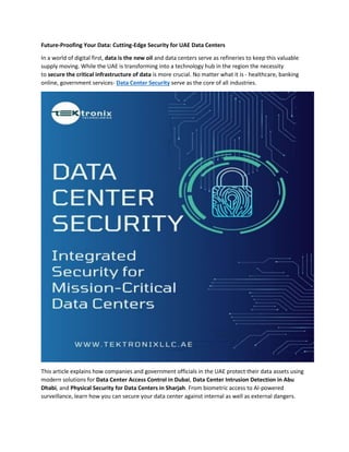 Future-Proofing Your Data - Cutting-Edge Security for UAE Data Centers.pdf