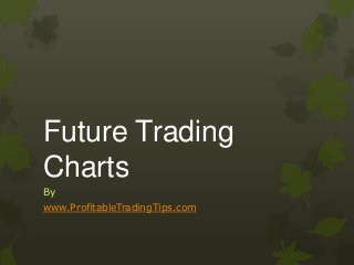 Future Trading
Charts
By
www.ProfitableTradingTips.com
 