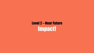 Level 2 – Near Future
Impact!
 