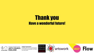 Thank you
Have a wonderful future!
 