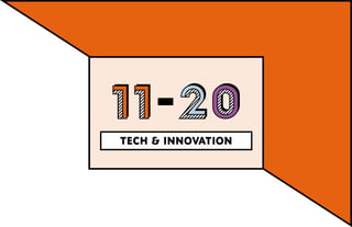 TECH & INNOVATION
 
