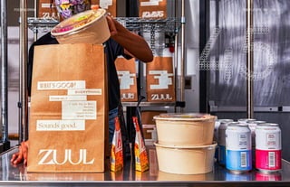 Zuul. Photography by Nico Shinco
FOOD & DRINK THE FUTURE 100 102
 