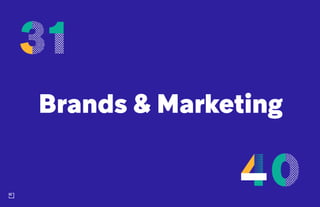 Brands & Marketing
 