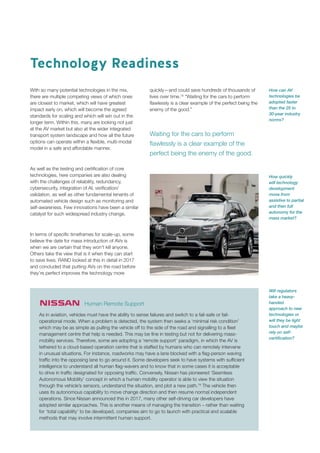 Future agenda   autonomous vehicles -the emerging landscape final