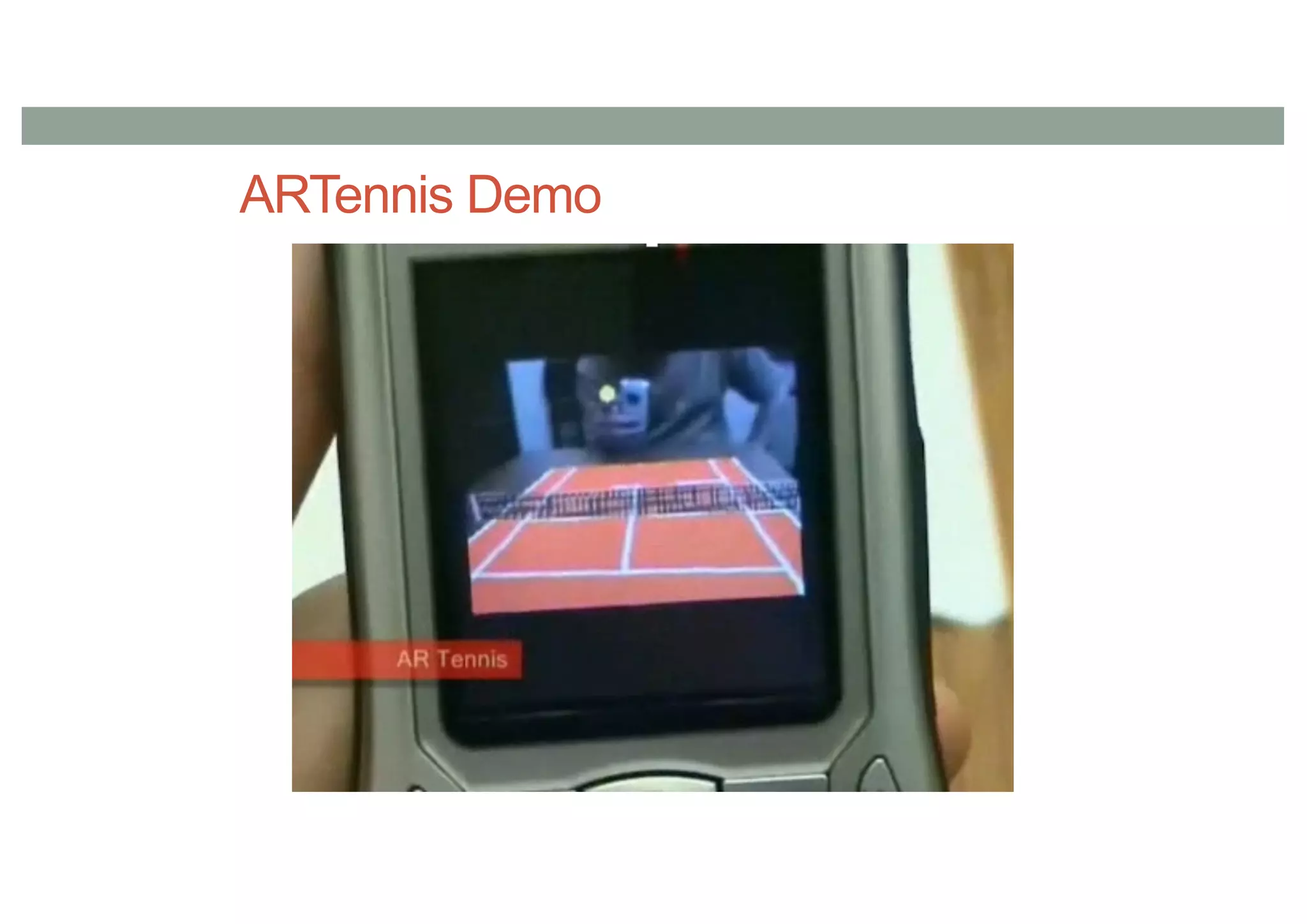 ARTennis Demo
 