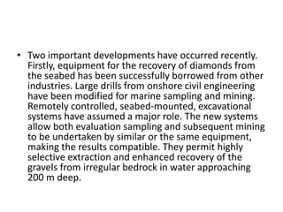 Future aspects of marine mining | PPTX