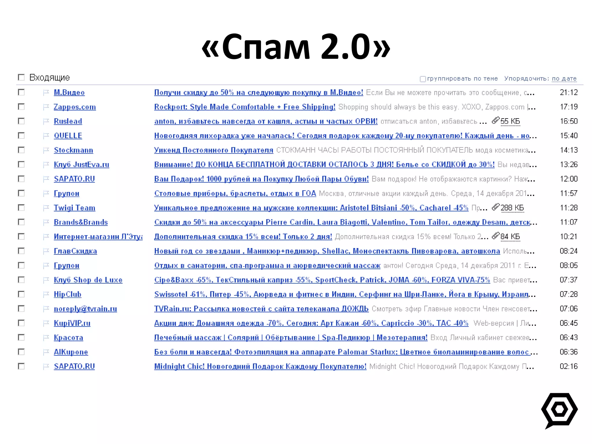 «Спам 2.0» 