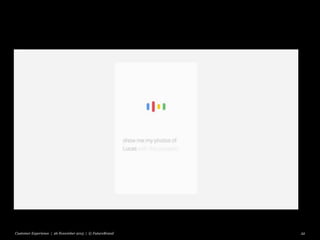 Customer Experience | 26 November 2015 | © FutureBrand 22
 