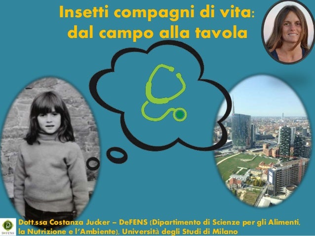 Compagni Di Vita E Di Studi Insetti compagni di vita: dal campo alla tavola