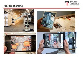 8
Jobs are changing
 