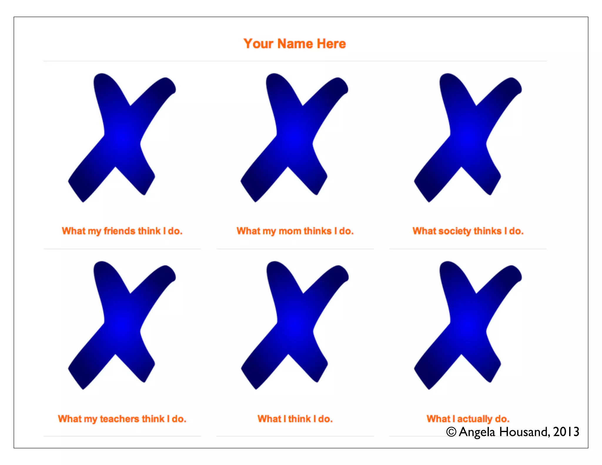 © Angela Housand, 2013
 