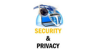 SECURITY
&
PRIVACY
 