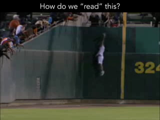 How do we “read” this?
 