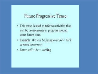Future continuous tense | PPTX