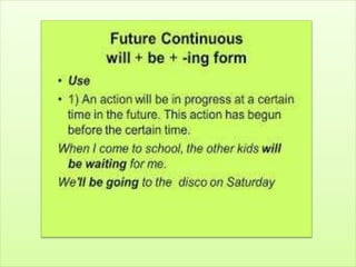 Future continuous tense | PPTX